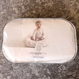 Snuggle Me Infant Baby Lounger in Natural with Natural Cover NIB